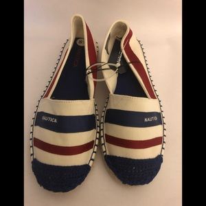 Nautica Savi Slip on Boat Spadrille Casual Shoes